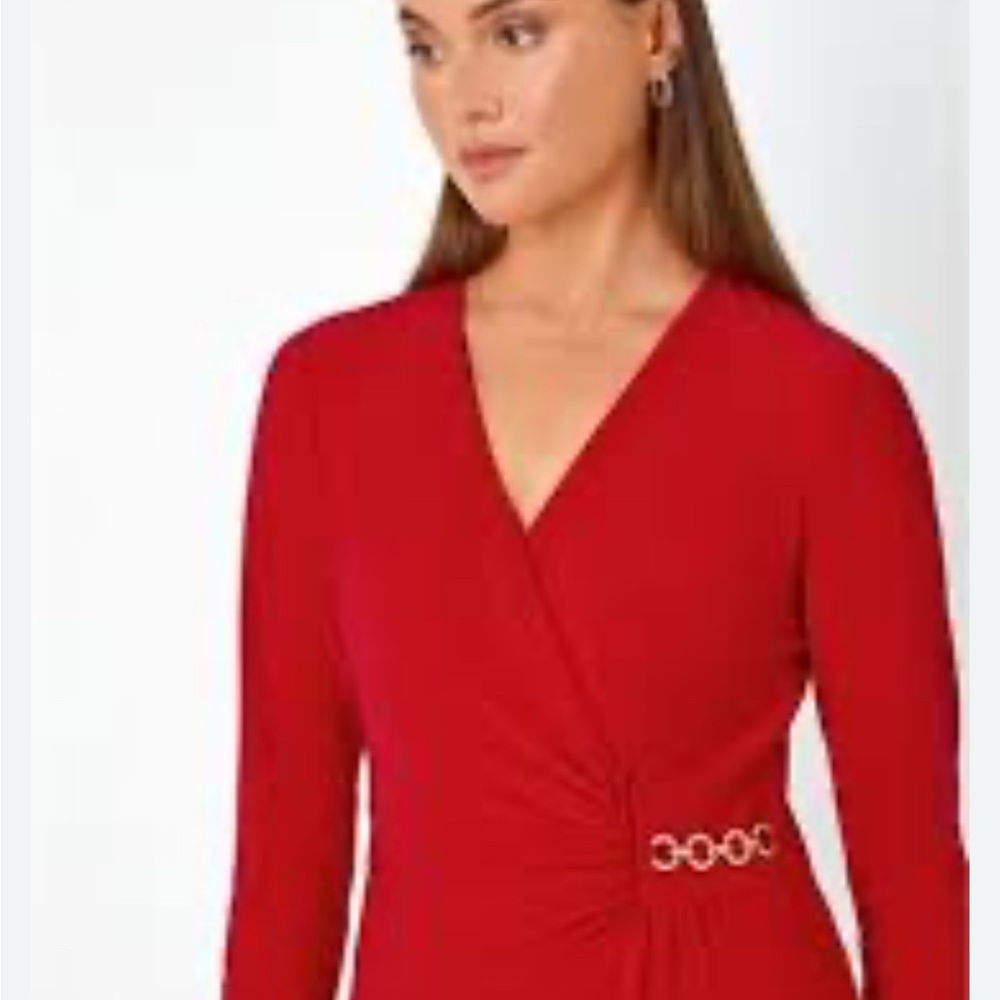 Ralph Lauren Vibrant Red Dress